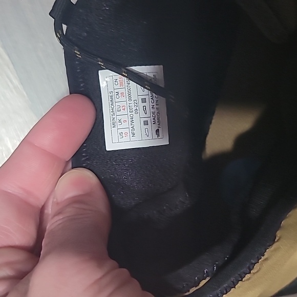 NWOT The North Face NSE NF0A7W4O Mens Olive Green Lace Up Chukka Boots Size 10 - Picture 6 of 8